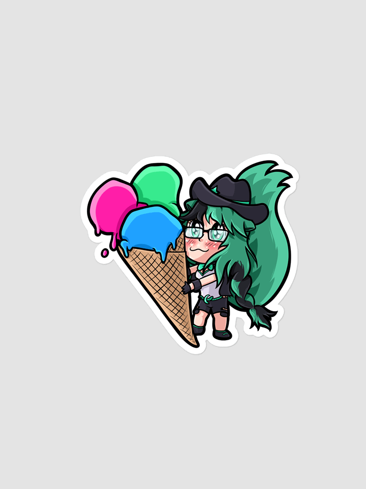 Mintzey Moon Pride Poly Sticker product image (2)