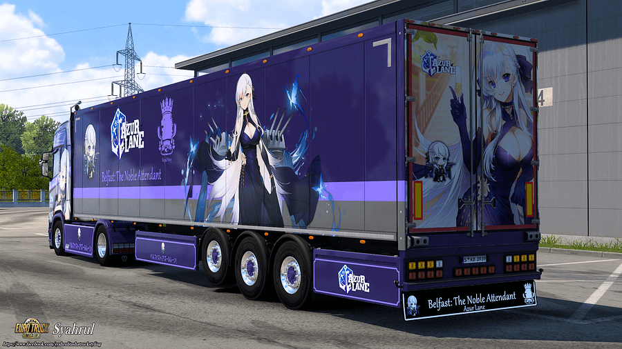 [ETS2] HMS Belfast (The Noble Attendant) - Azur Lane [Combo Skin] product image (4)