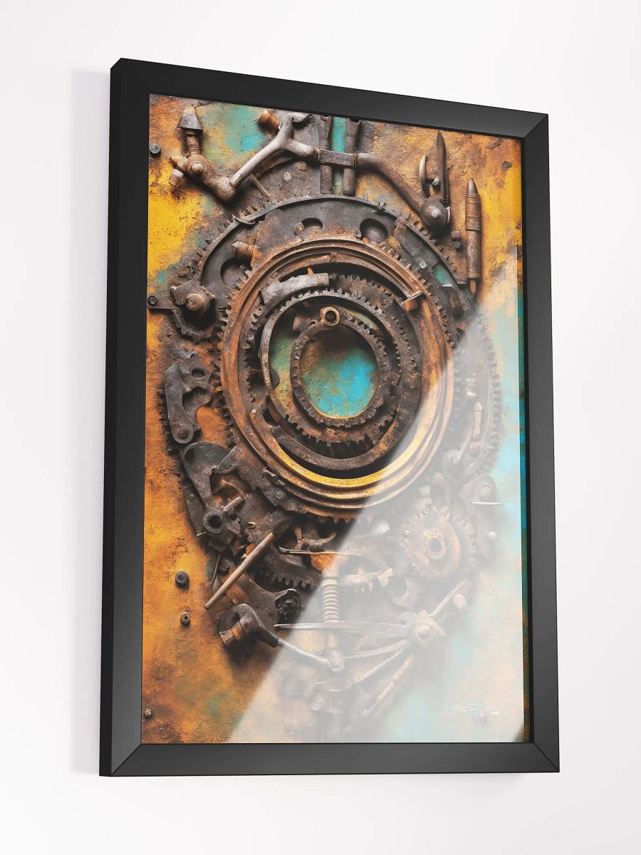 Unique Design Rusty Iron Wall Painting: Add Character to Your Space product image (4)