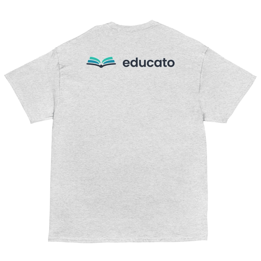 T-Shirt with back product image (195)