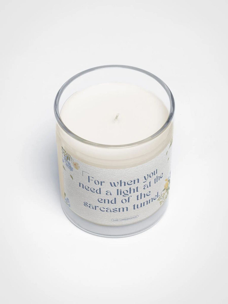 Sarcasm Tunnel Light Funny Quote Candles product image (3)