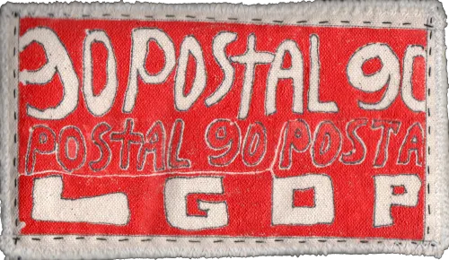 Go Postal Red 2 greeting card product image (1)