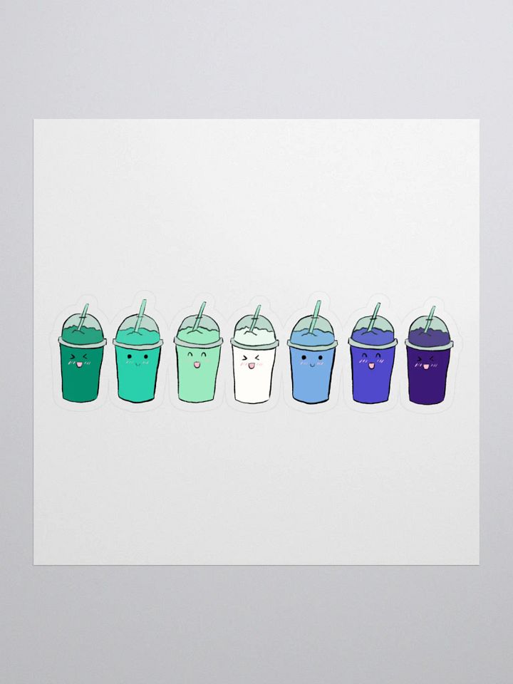 Slushie Buddies: Gay Flag Sticker product image (2)