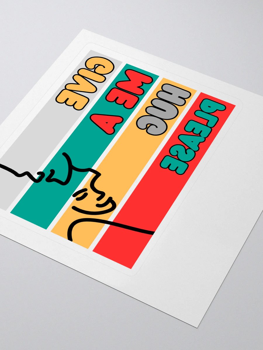 Give Me a Hug - Mirror version - Sticker product image (3)