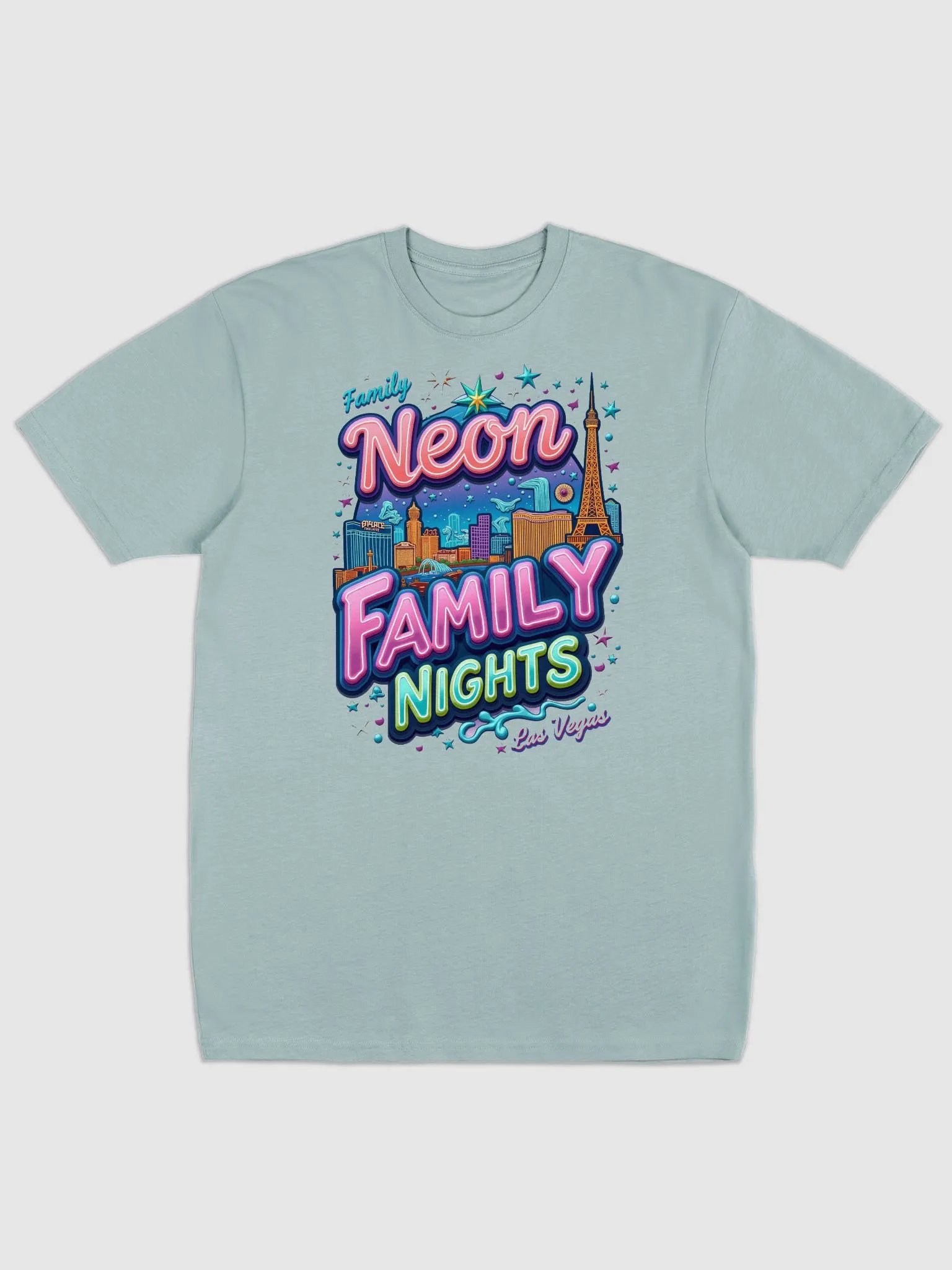 Neon Nights Las Vegas Men's Tee product image (2)