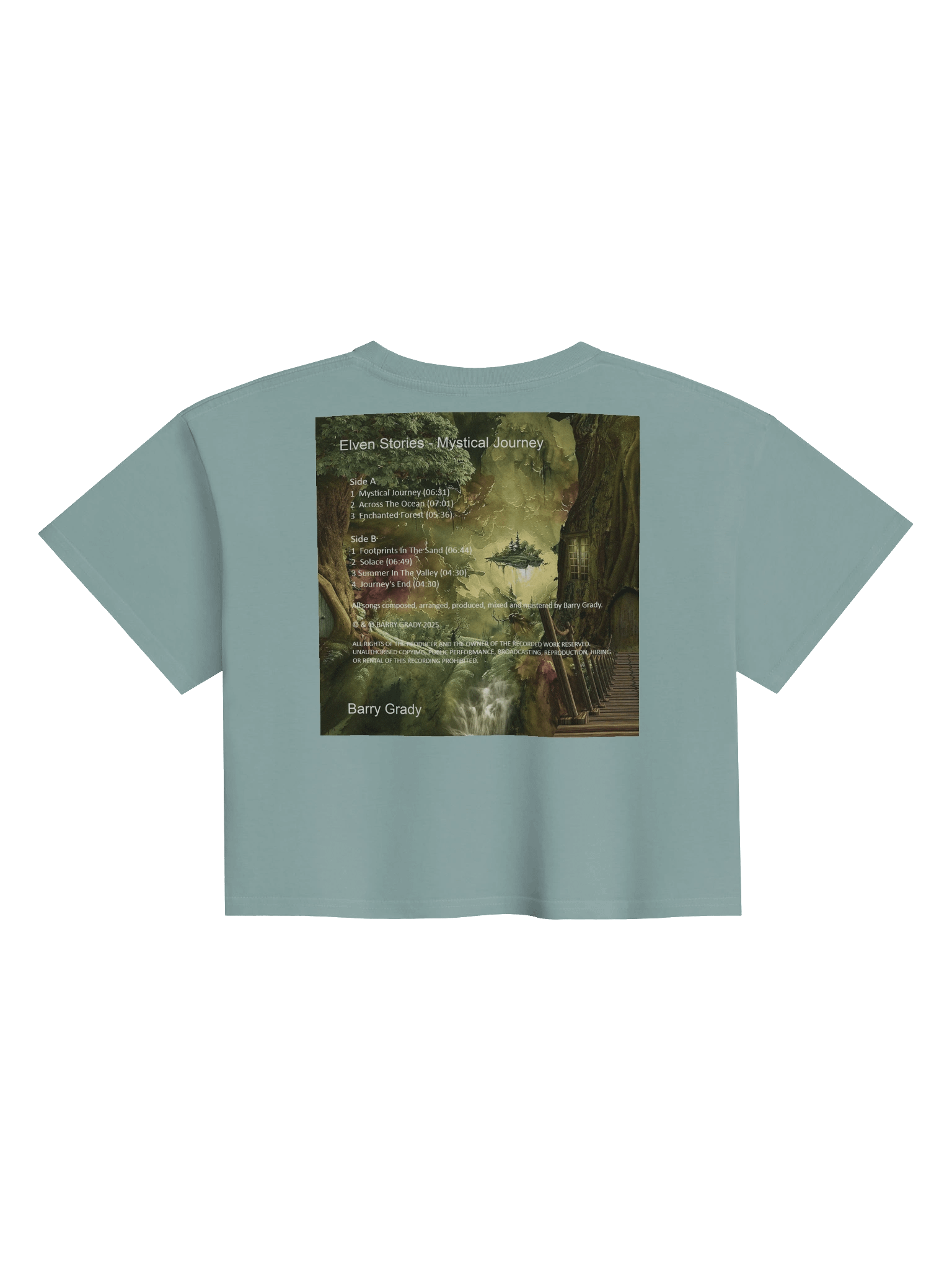 'Elven Stories - Mystical Journey' Crop Top product image (2)