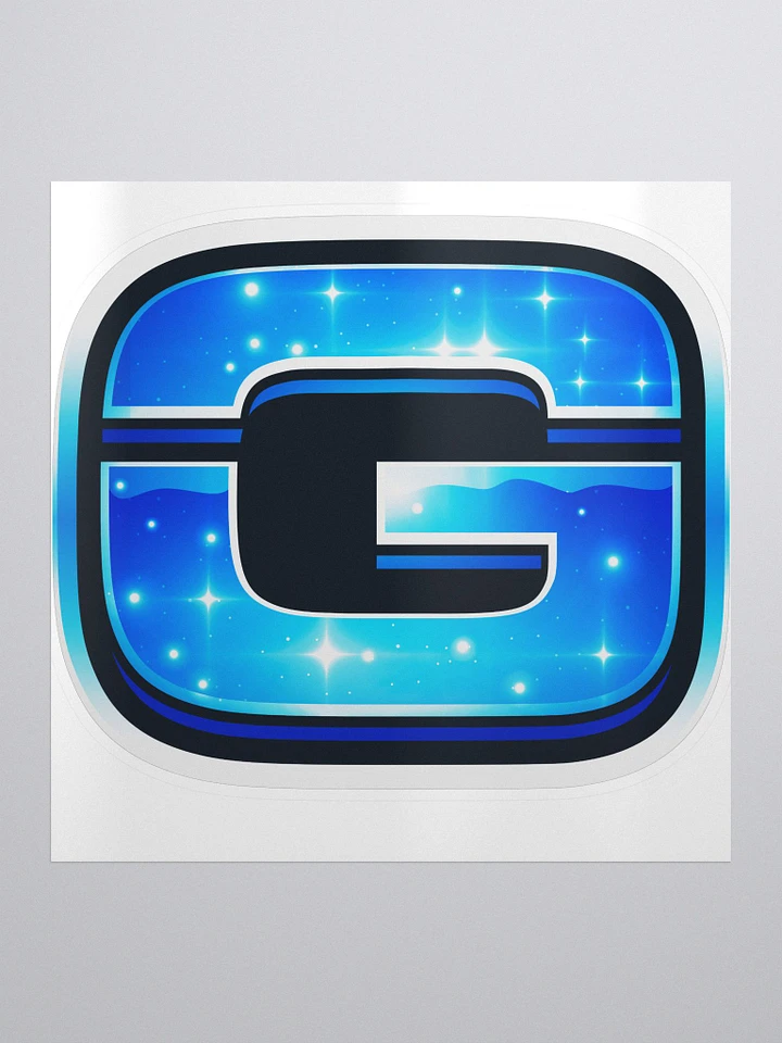 Just G Sticker but make it blue product image (1)