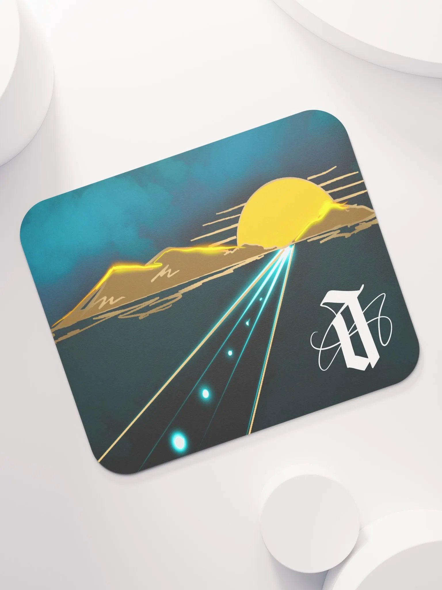 Aurora Glow Mouse Pad product image (7)