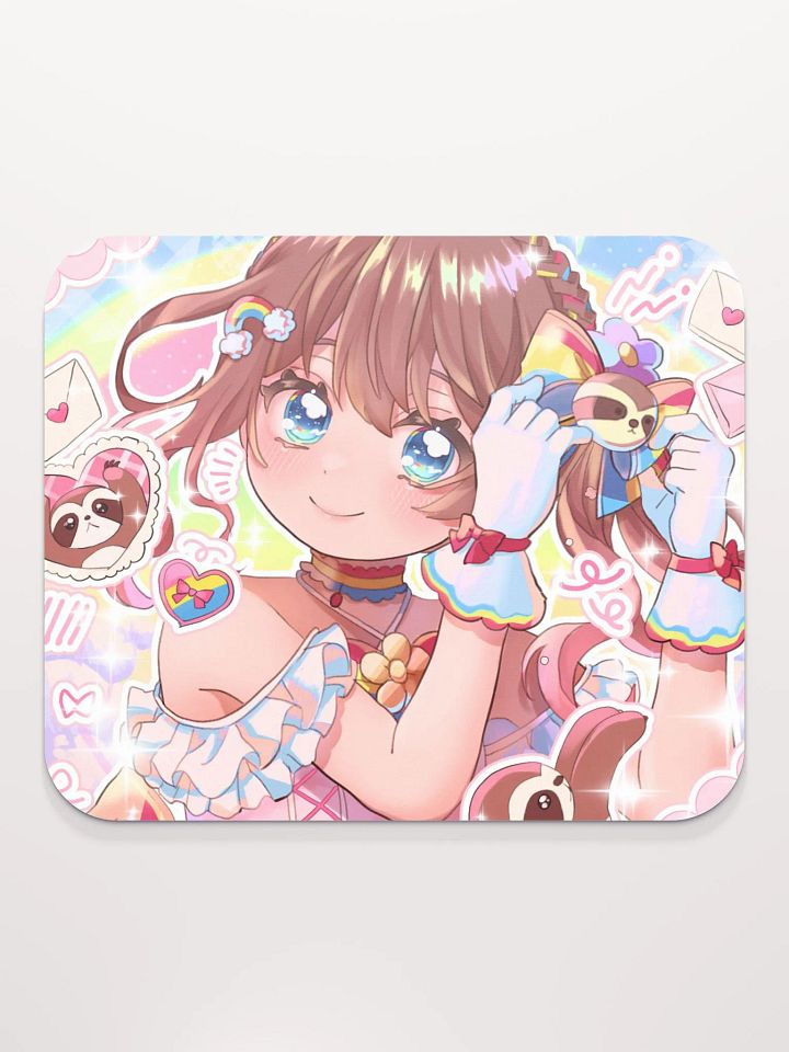 Rainbow-Colored Idol Mouse Pad product image (2)