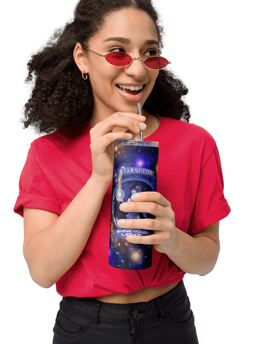 Starseeds Shine Your Light 20 oz Stainless Steel Tumbler product image (3)