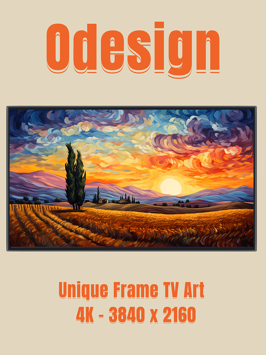 Beautiful landscape at sunset product image (1)