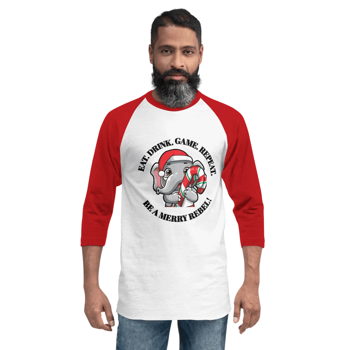 Santa Raglan Tee product image (19)
