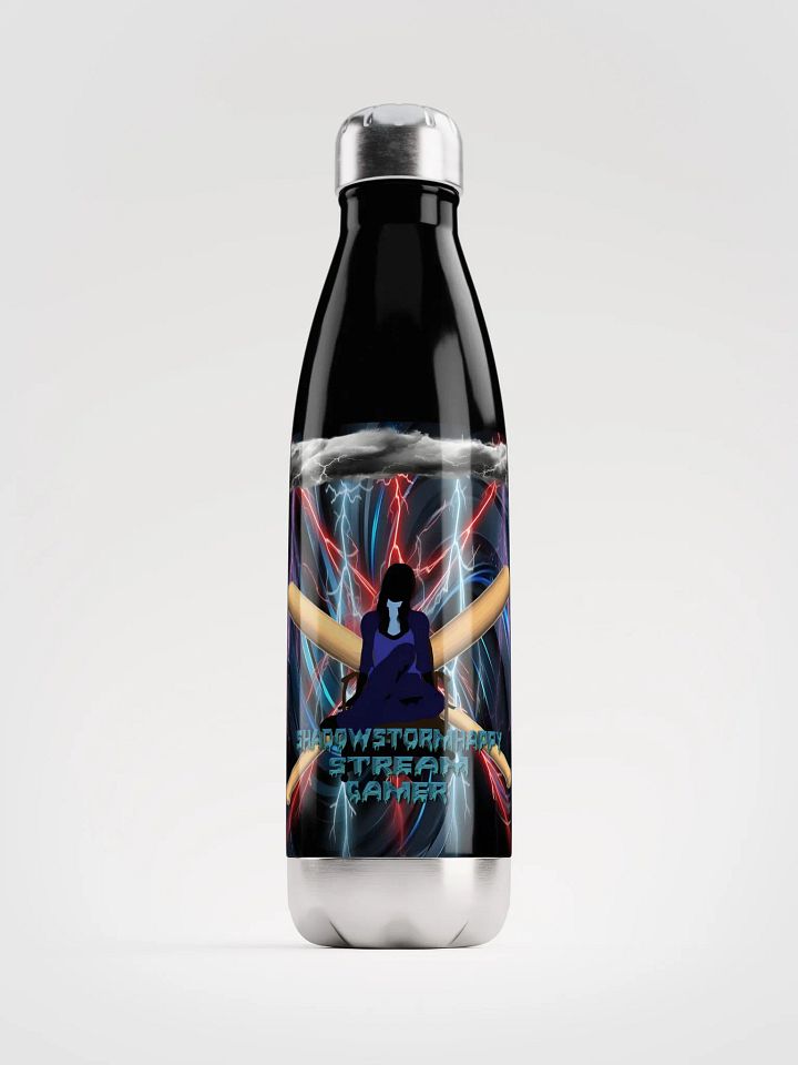 Lightning Strike Stainless Steel Water Bottle product image (2)