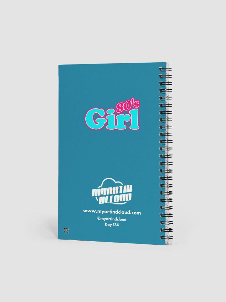 Just an 80's Girl notepad product image (2)