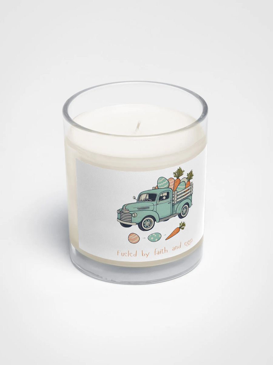 Faithful Easter Egg Truck Soy Wax Candle product image (2)