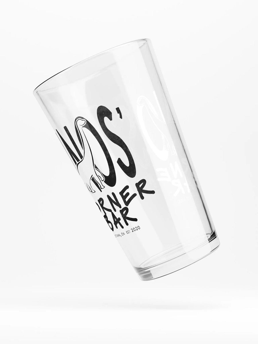 Dinos' Corner Bar Pint Glass product image (3)