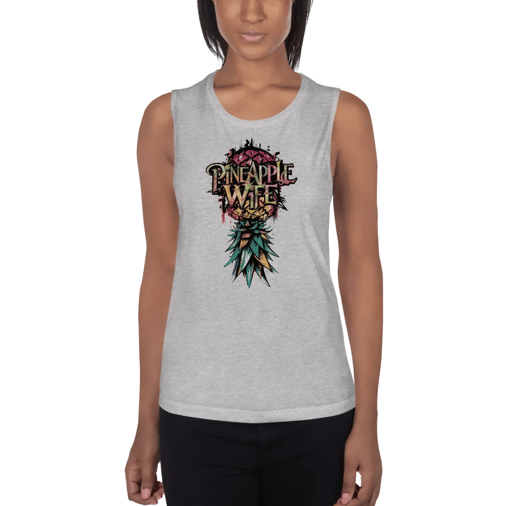 Pineapple Wife Urban Pineapple Flowy Muscle Tank product image (4)