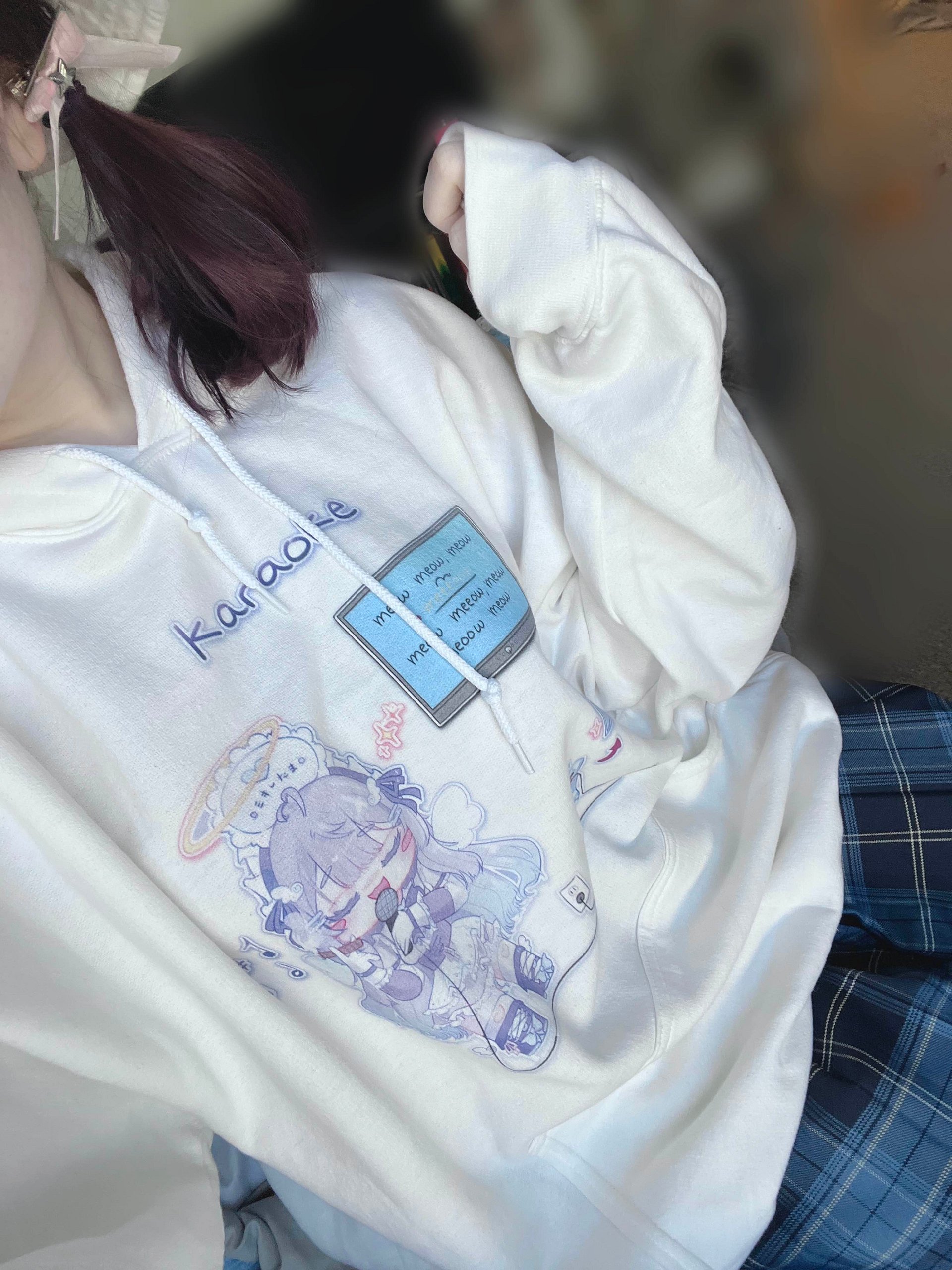 Miki-tama Karaoke Hoodie product image (2)