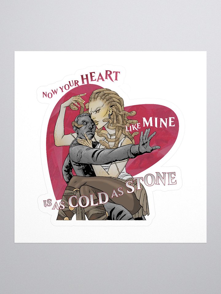 Gorgon - Heart sticker product image (1)