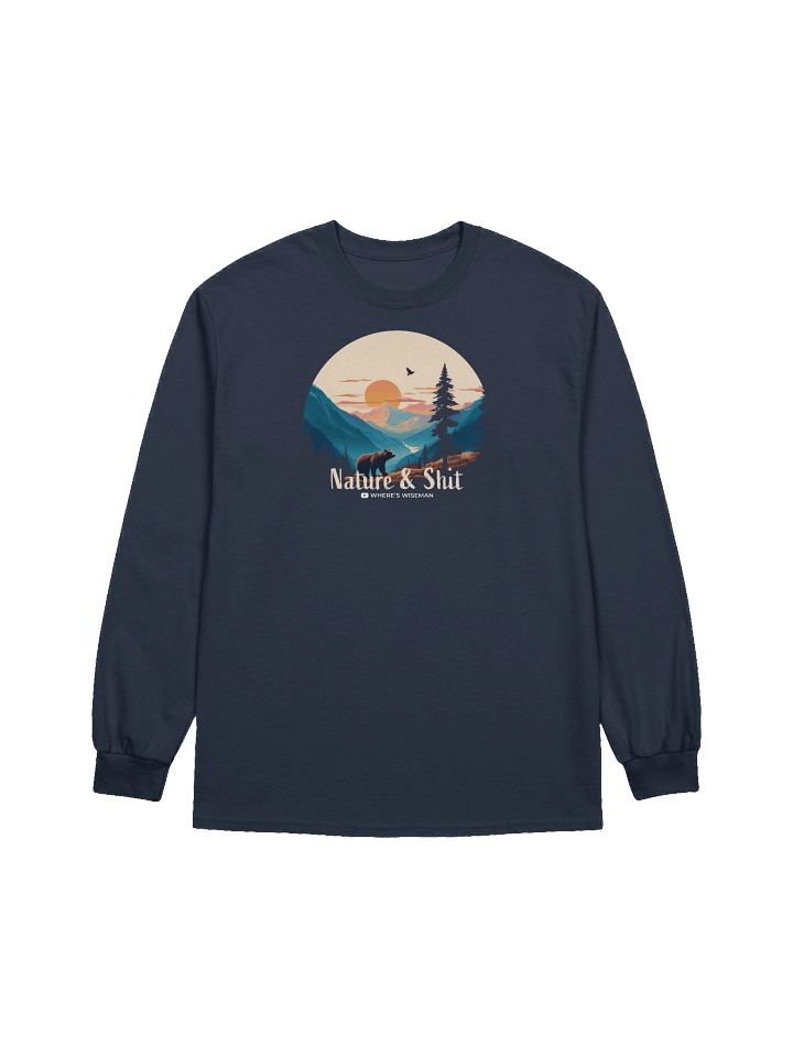 Nature & Sh*t Ultra Cotton Long Sleeve product image (3)