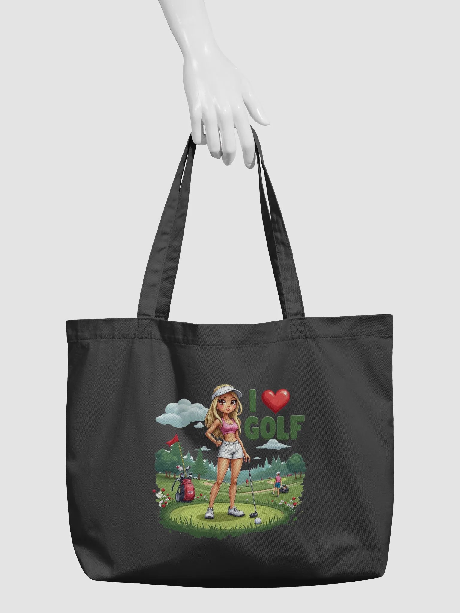 Swing in Style Organic Tote Bag product image (5)