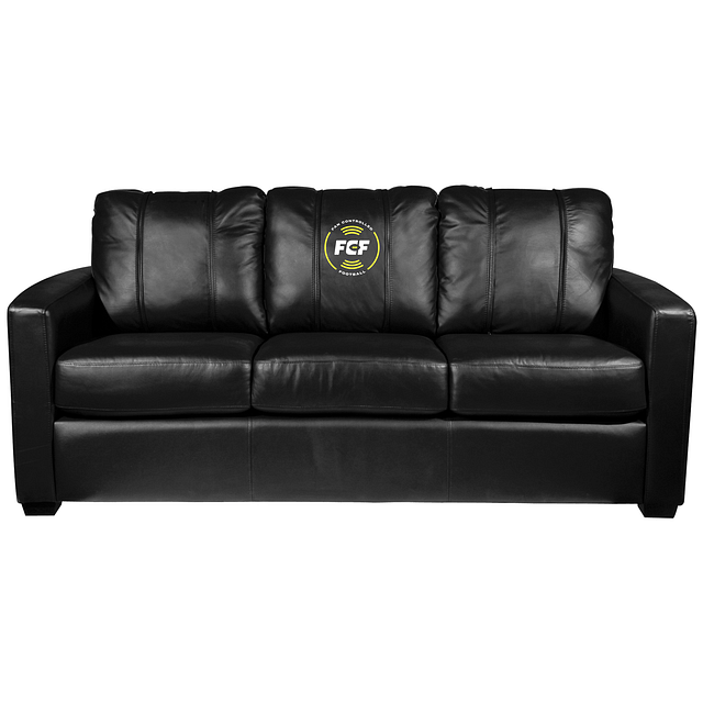 Silver Sofa with Fan Controlled Football League Logo product image (1)