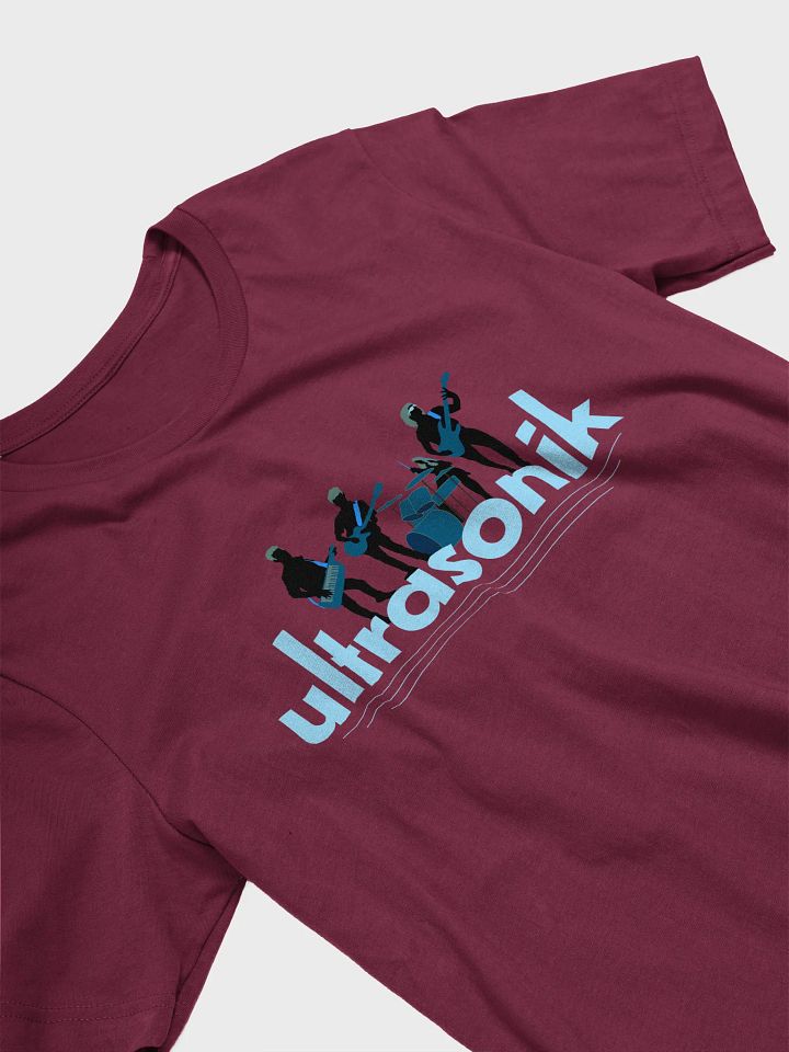 ultrasonik Silhouette Logo Premium T-Shirt (Red) product image (2)