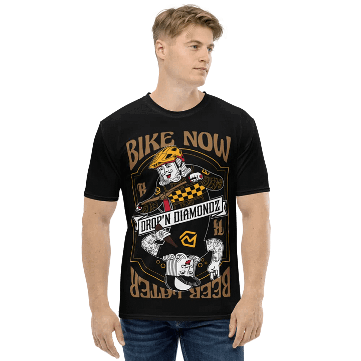 Bike Now, Beer Later Shirt product image (2)