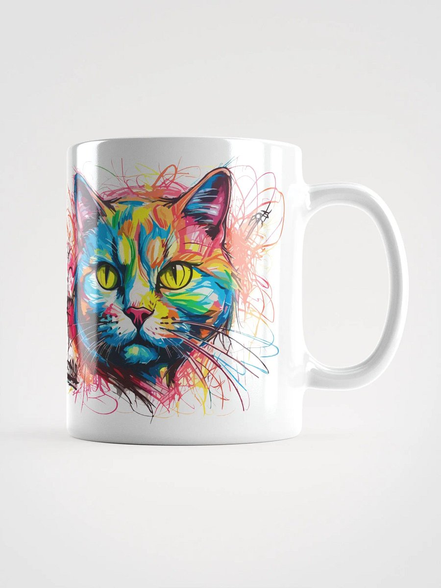 Graffiti Scribbles Cat 2 , Mug product image (1)