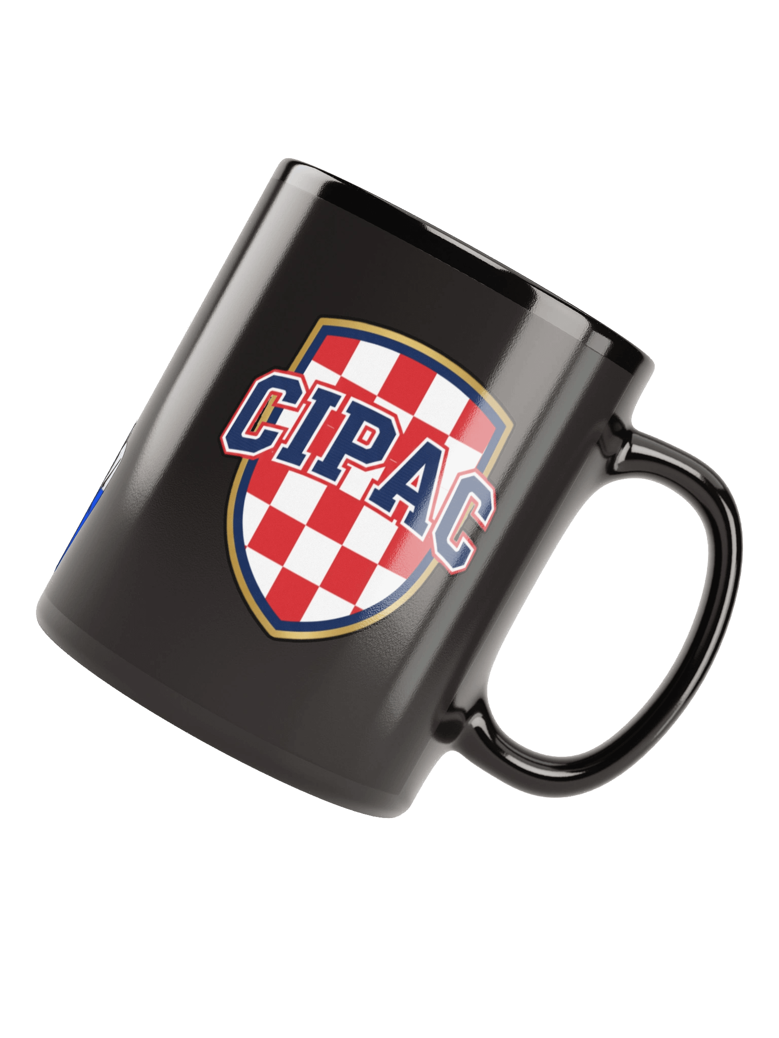 Checkered Peace Black Mug product image (8)
