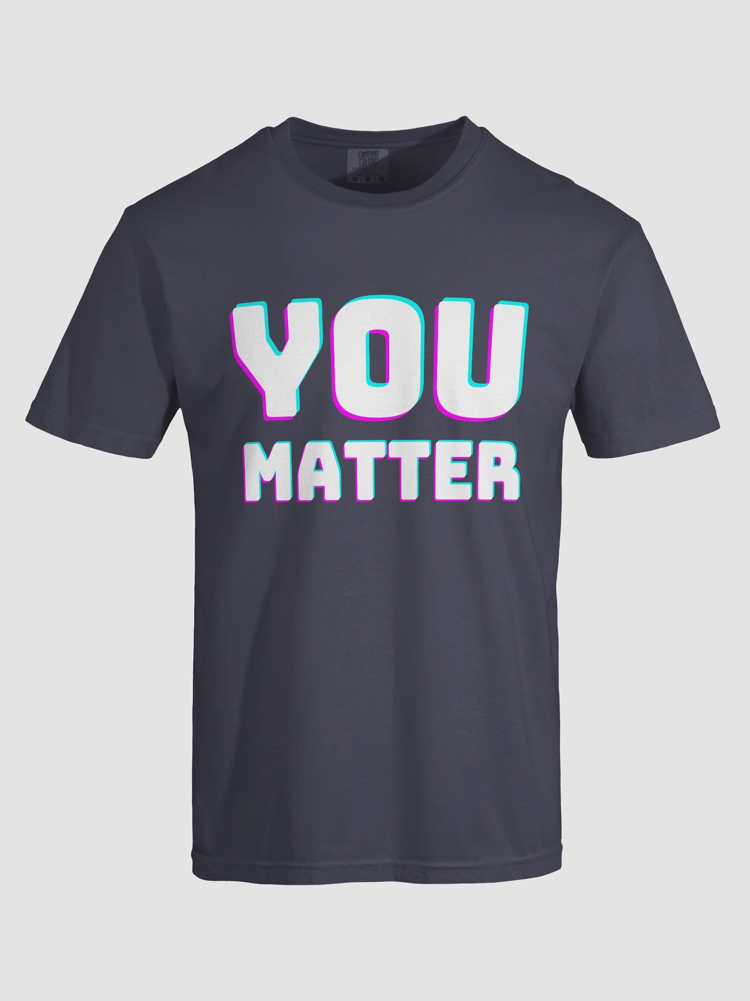 YOU MATTER Glitch-Core Tee product image (35)
