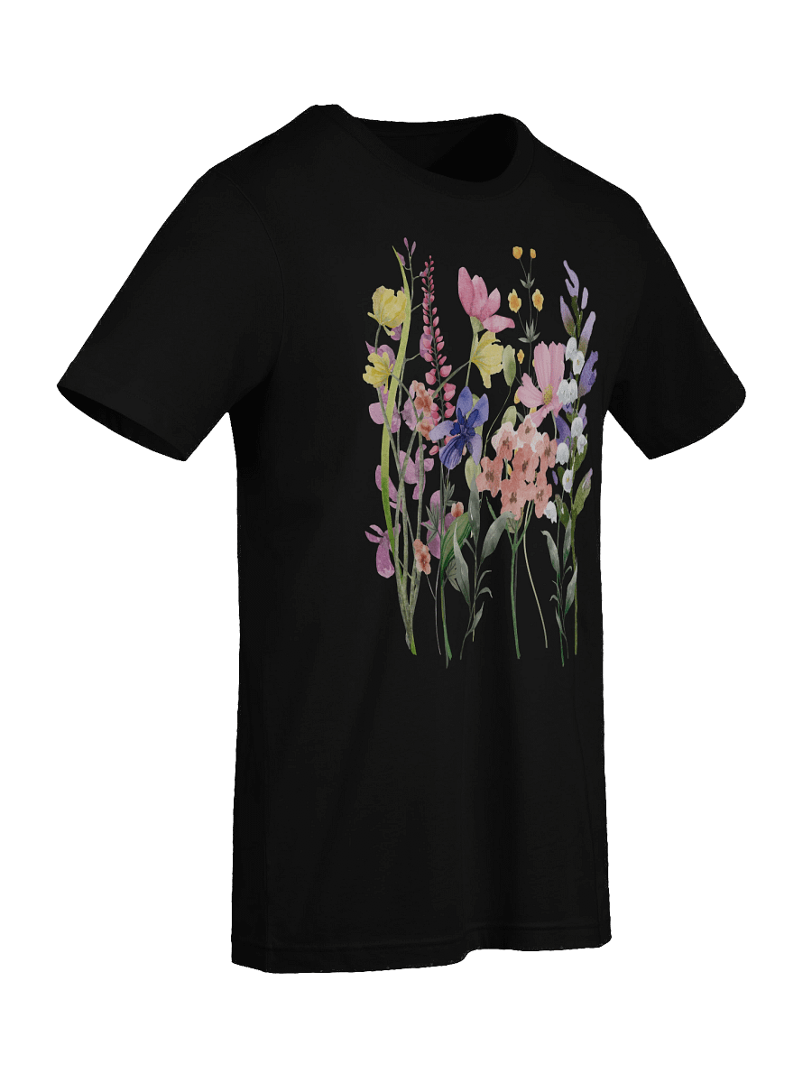 Wildflower Wonderland Illustrated T-Shirt product image (97)