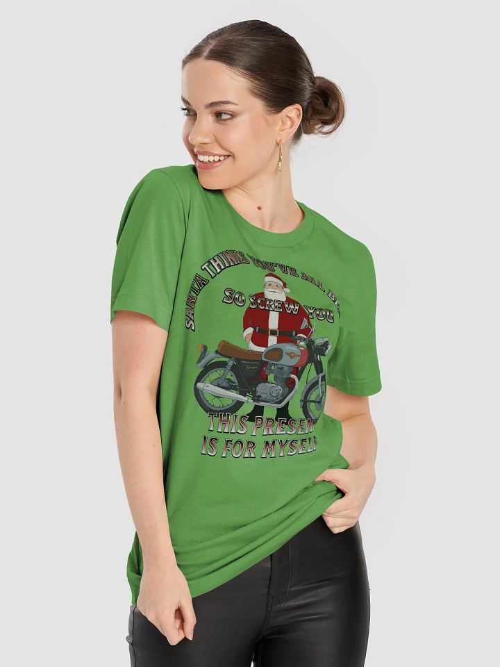 Santa Thinks Unisex T-Shirt product image (37)