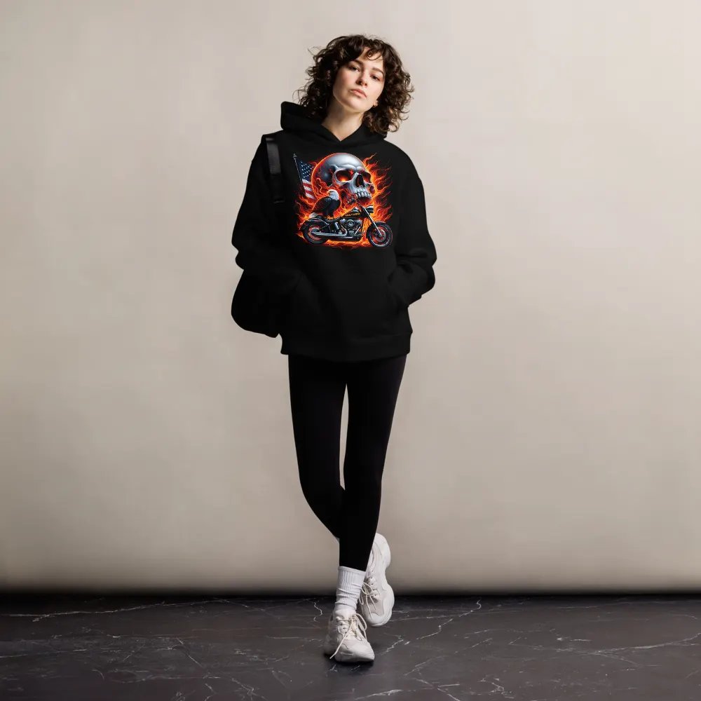 Freedom Rider Oversized Hoodie #31 product image (8)