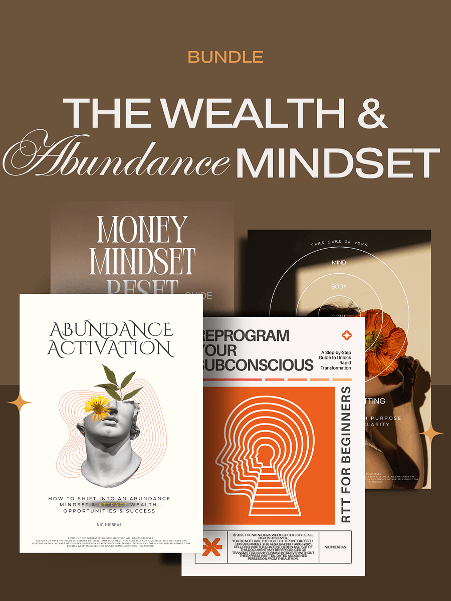 The Wealth & Abundance Mindset Bundle product image (1)
