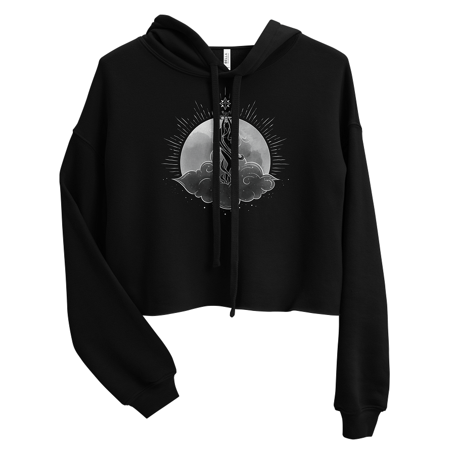 𝖆𝖗𝖎𝖆 crop hoodie product image (1)