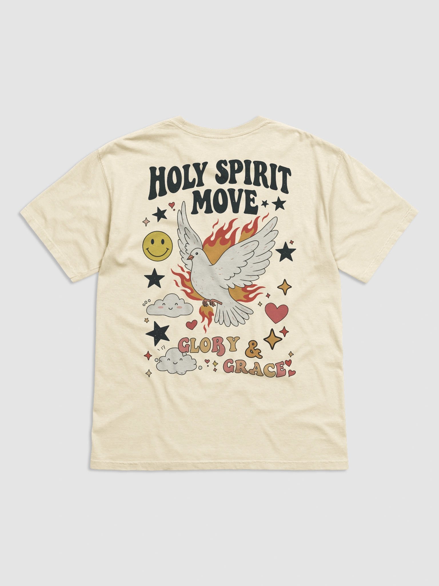 Holy Spirit Move Garment-Dyed Heavyweight T-Shirt product image (1)
