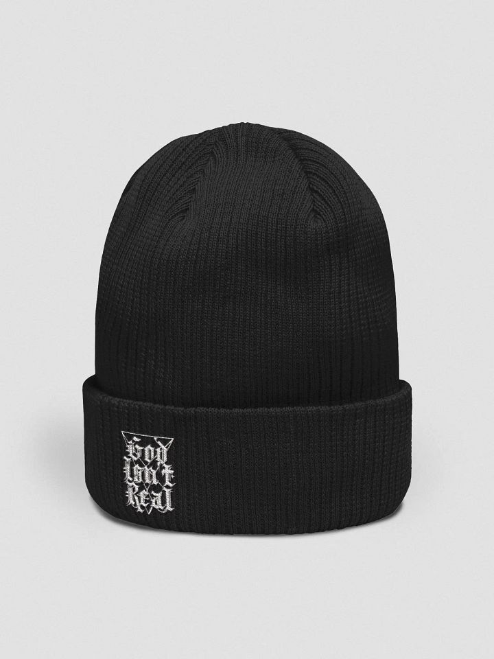 GOD ISN'T REAL BEANIE product image (2)