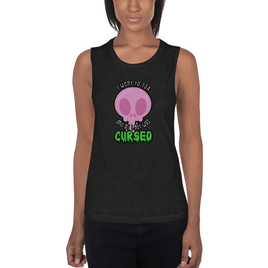 All I Got Was Cursed - Paladin - Women's Style Muscle Tank product image (1)