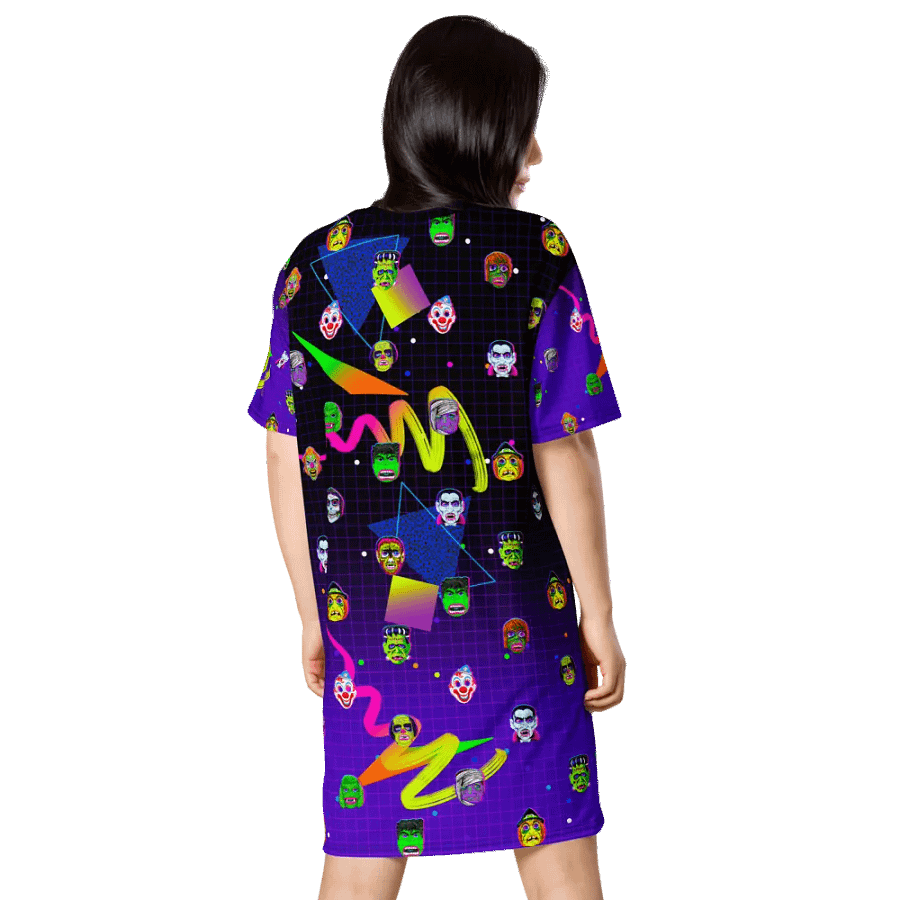 Horror Icons T-Shirt Dress product image (2)
