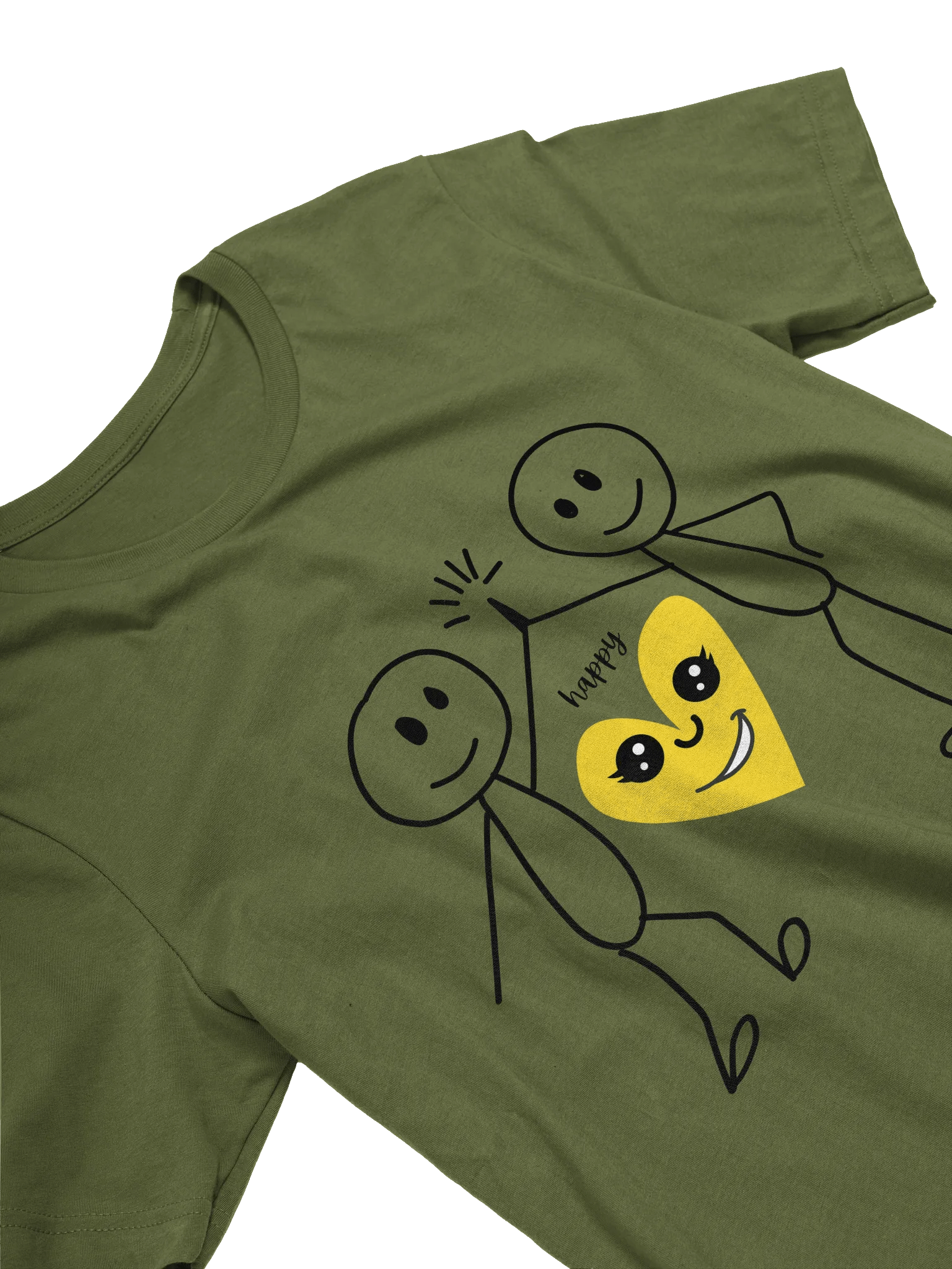 Happy Lightweight T-Shirt product image (3)
