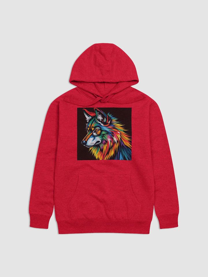 Howl at the moon, Cozy Cotton Blend Unisex Hoodie product image (1)