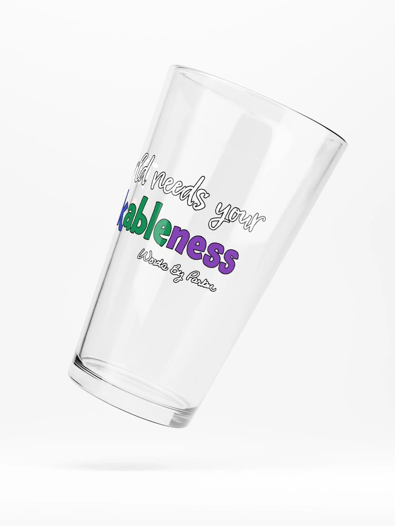 Adorkableness Pint Glass product image (5)