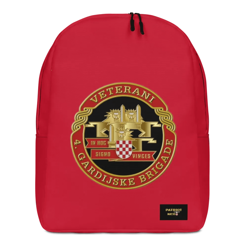 Veterani 4. Gardijske Brigade Emblem All-Over Print Backpack product image (1)