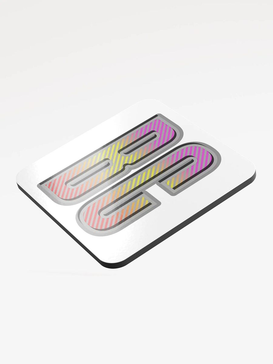 BC British Colombia Block Letters Vibrant Gradient Coaster Set product image (4)