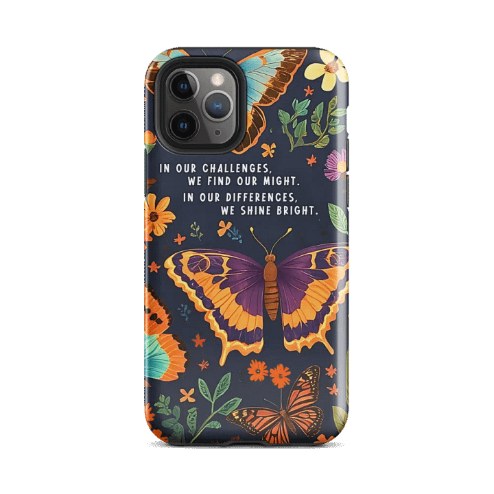 In Our Challenges We Find Might iPhone® Tough Case product image (2)