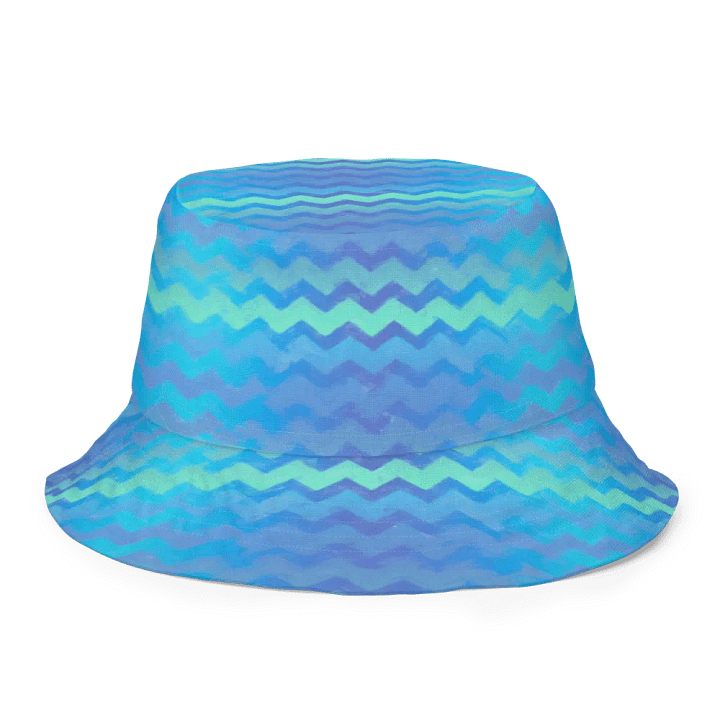 Blue Crystal Pattern Buckethat product image (2)