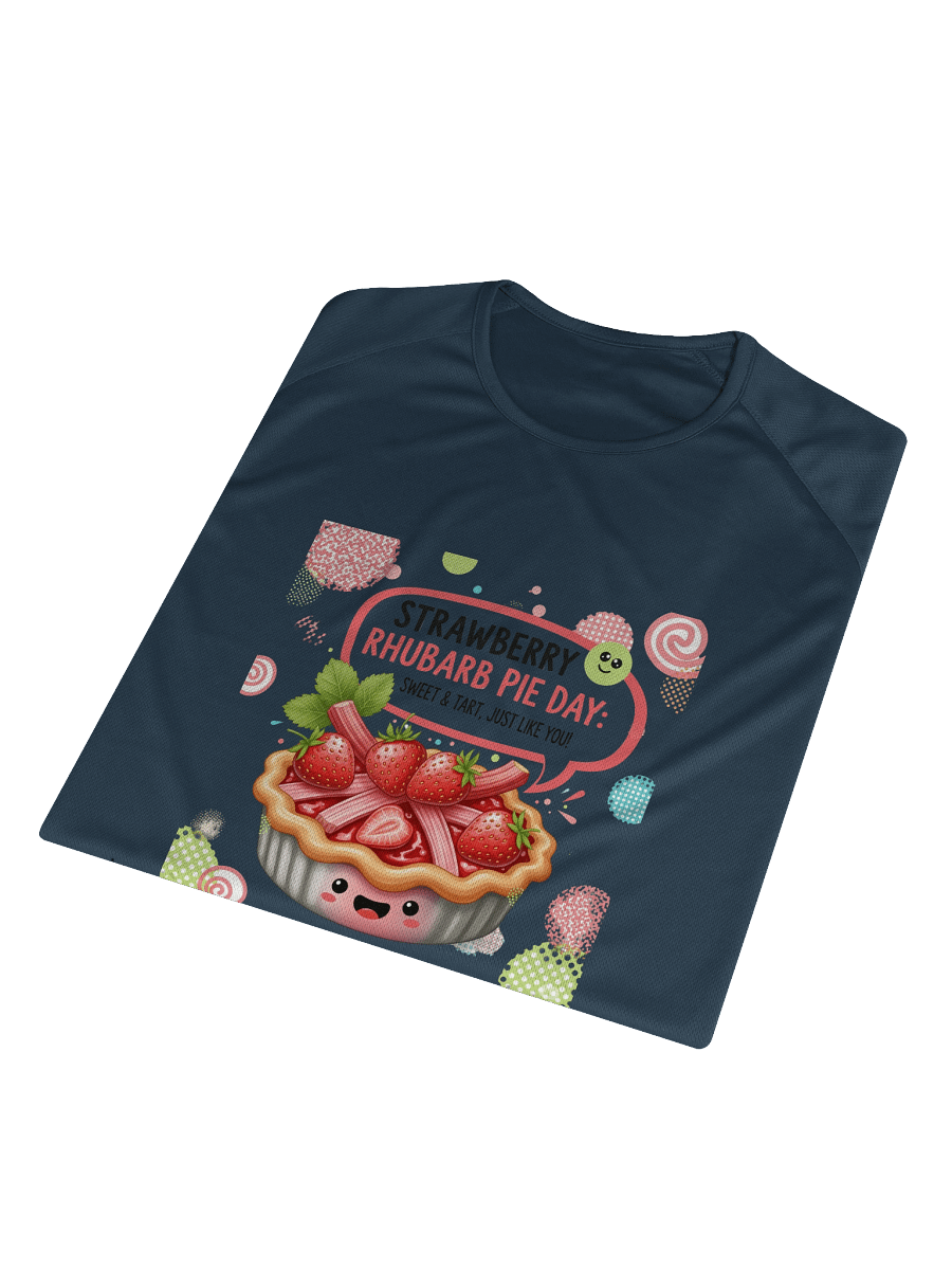 Happy Strawberry Rhubarb Pie Day Sports Jersey product image (18)