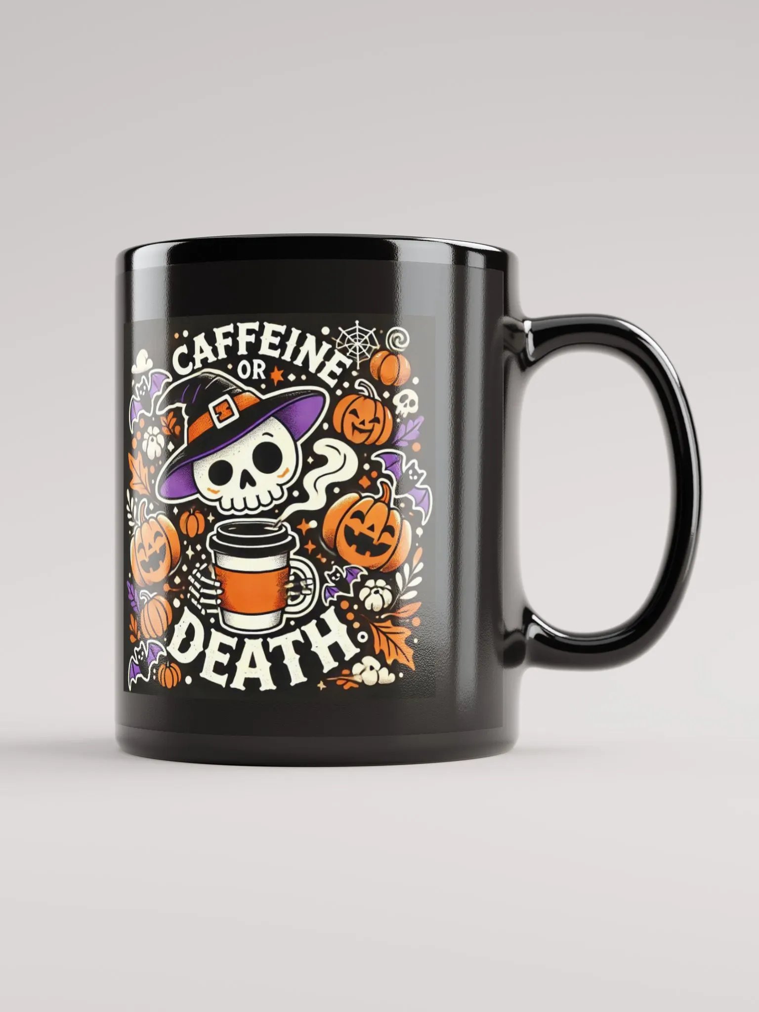 Caffeine or Death - Halloween Mug product image (2)