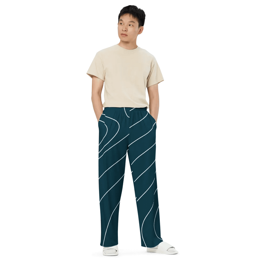 Elevate Unisex Wide-Leg Pants product image (6)